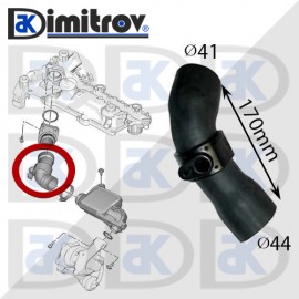 Маркуч турбо Citroen C1 C2 C3 Peugeot 1007 107 206 207